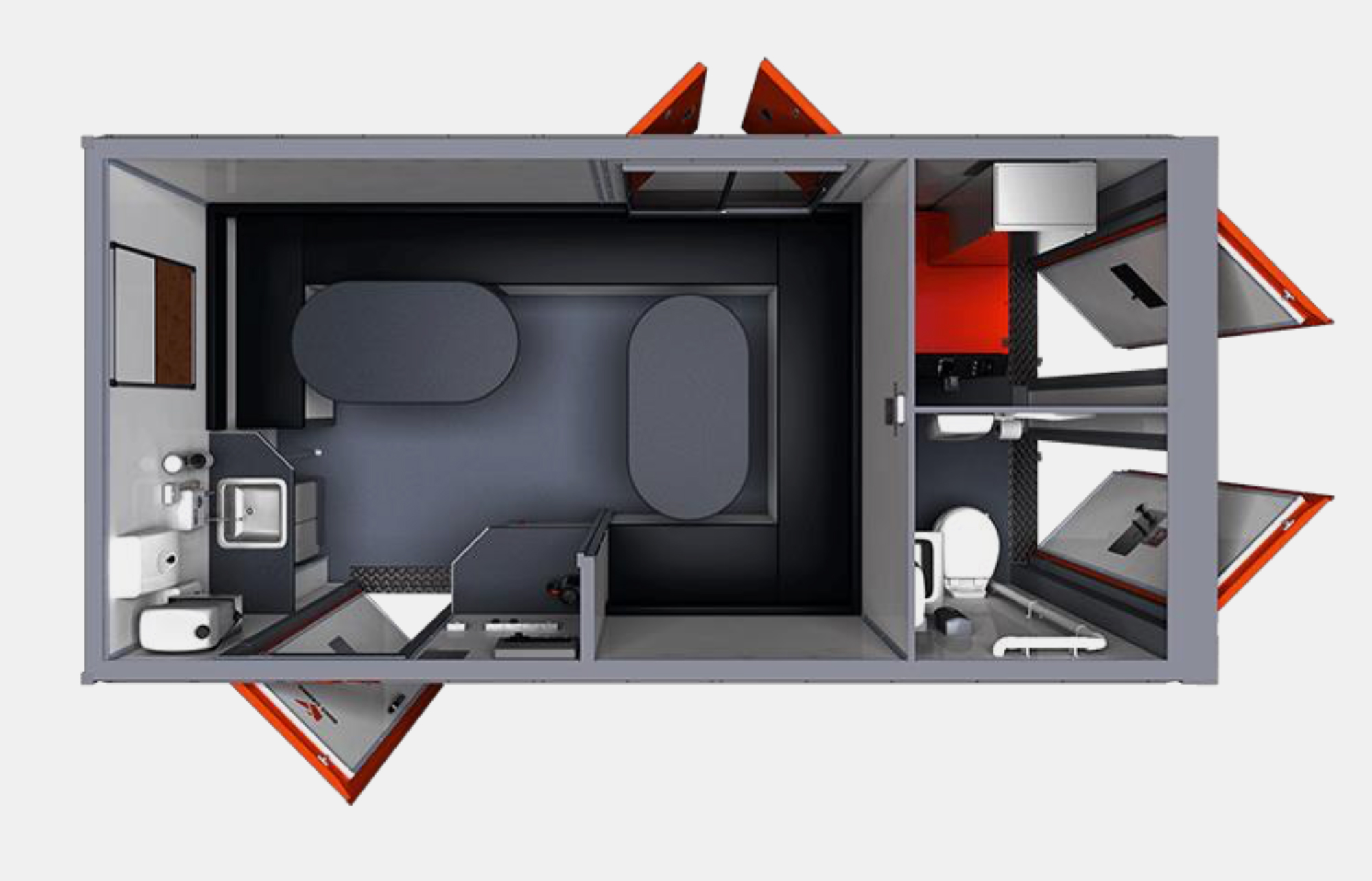 ACE Welfare Units: 16ft Canteen